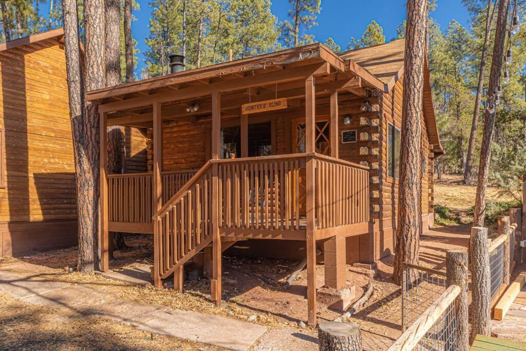 Forest Cabin 1 Hunters Blind Payson Extérieur photo